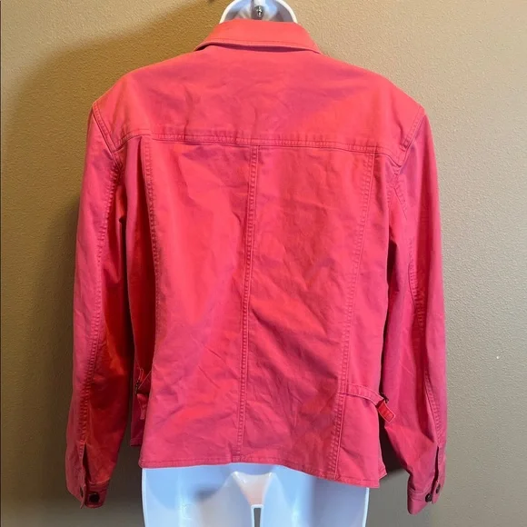 Jones New York Women’s Vibrant Pink Jacket Size XL - Picture 5 of 15